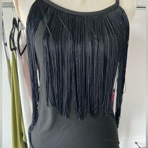 New Solid Hobo Fringe Top - Medium